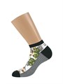 Носки ж. 4604-1 STYLE (39-41-Verde Foresta) с рисунком по верху стопы TROPICALE (Тропики) MNM 82806 - фото 100540