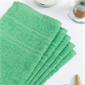 Полотенце махровое, г/к, 40х70, арт. ВТ 40-70Г, 380 гр/м2, цвет: 601-салатовый ВТ 40-70Г-3 - фото 102397