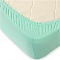 Простыня трикот 125 гр. на рез. (200х200х20+-2см) арт. Р015Т (Мята) Р015Т-8 - фото 102524