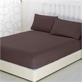 Простыня трикот 125 гр. на рез. (180х200х20+-2см) арт. Р014Т (Шоколадный) Р014Т-10 - фото 103731