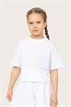 CSJG 63798-20-399 Футболка для девочки (Белый (146)-76) 595905 - фото 115204
