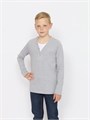 CWJB 63619-11 Джемпер для мальчика (Серый меланж (158)-80) 570228 - фото 115780