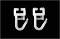 Крючки для алюм.карниз упак. 20 шт 67771 - фото 77238