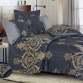 КПБ Cleo "Satin Jacquard" двуспальный 180*215*1 220*240*1(±5) 50*70+5*2(±2) 70*70*2(±2) 21/129-SG, 21/129-SG 21/129-SG - фото 79466