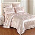 КПБ Cleo "Satin Jacquard" двуспальный 180*215*1 220*240*1(±5) 50*70+5*2(±2) 70*70*2(±2) 21/114-SG 21/114-SG - фото 81934