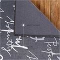 Коврик для сушки посуды Василиса 40х50 см с печатью Letters 71090 - фото 82276