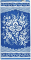 Полотенце пестротканое 30х70 артикул С125-ЮА рис. 3920, Гжель 71456 - фото 82767