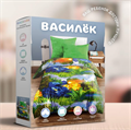Комплект постельного белья "Василек-ТИНЕЙДЖЕР" бязь  500120-1 500120-1 - фото 86764