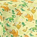 Комплект постельного белья "Бамбино"  ясельный Динозаврики 7106А - фото 86826