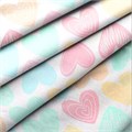 КПБ детск. перкаль "WENGE" Baby (40х60) рис. 60085-1/60086-1 Hearts 60085-1/60086-1 - фото 87289