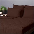 Простыня VIOLETT трикотажная на резинке 90х200х25 арт.KPV-90 шоколад KPV-90-1 - фото 87861
