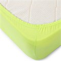 Простыня трикот 125 гр. на рез. (120х200х20+-2см) арт. Р011Т (Салатовый) Р011Т-2 - фото 87891