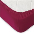 Простыня трикот 125 гр. на рез. (120х200х20+-2см) арт. Р011Т (Бордовый) Р011Т-10 - фото 88484
