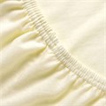 Простыня трикот 125 гр. на рез. (180х200х20+-2см) арт. Р014Т (Молочный) Р014Т-7 - фото 88555