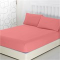 Простыня трикот 125 гр. на рез. (90х200х20+-2см) арт. Р010Т (Коралловый) Р010Т-12 - фото 88623