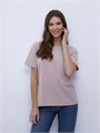 Футболка жен. OmT_D1201 (46/M-Beige) COTTON Oms 572283 - фото 95835