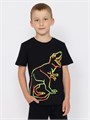 HSKB 63834-22 Футболка для мальчика (Черный (104)-56) 596339 - фото 96524