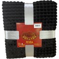 Плед Эльза велсофт квадрат 150х200 см. черный Эльза 150*200-5 - фото 97908