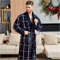 Халат махровый мужской с воротником "Мелек" 4XL, арт. К5 ХЦ-4XL-К5 - фото 98560