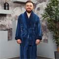 Халат махровый мужской с воротником "Мелек" 6XL, арт. М04 ХЦ-6XL-М04 - фото 98571