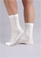 CLE Носки жен.Д2417 fashion база хл+эл белый 25 81426 - фото 98626