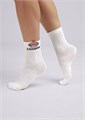 CLE Носки жен.Д5526 8 марта хл+эл (25-белый) 81790 - фото 99155